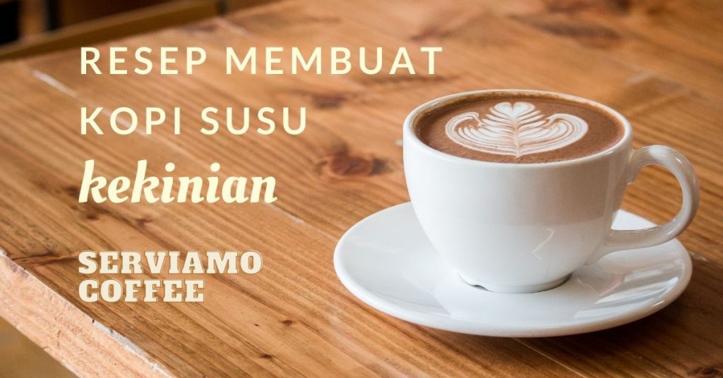 Resep Membuat Es Kopi Susu Kekinian